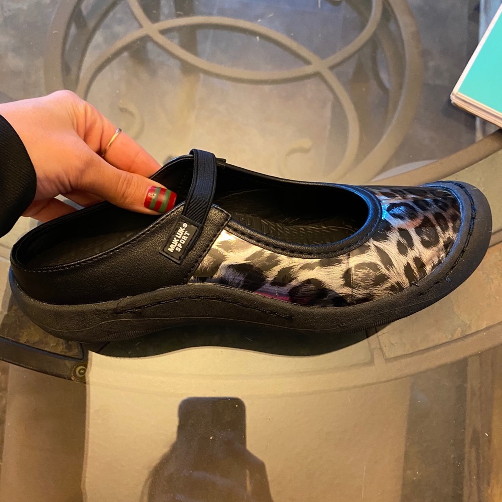 Muc Luks slip on shoes. Super comfortable.